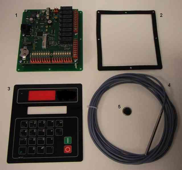 9) Installing and setting up a controller Installation of the basic controller kit is described in 9.1 below. The information given is based on the controller only.