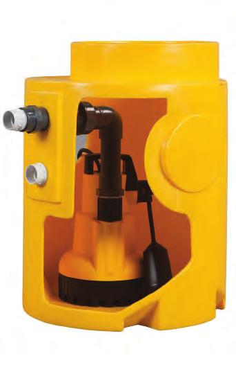 SINGLE V3 SUMP (DMS-047 & 107) PRODUCT OVERVIEW The standard Single V3 (DMS-047) packaged pump station is designed to collect ground water from a Delta cavity membrane system through the clear