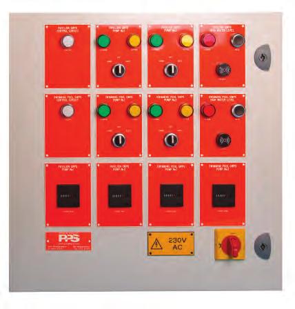 BESPOKE PRODUCT OVERVIEW We can supply a range of bespoke control panels for your particular needs with options such as, pump hour and run counter, compartmental and waterproof.