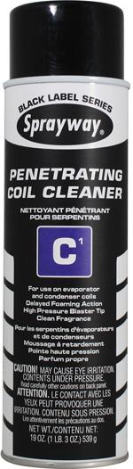SW286 SW287 C1 Penetrating Coil Cleaner SW287 is a penetrating coil cleaner that features a delayed foaming action that allows the nonacid, nonchlorinated formula to attack dirt, grime, soil