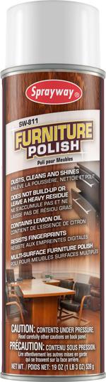 Polishes and Waxes SW811 Furniture Polish SW811 is an emulsion polish formulation that dusts and cleans in one easy application.