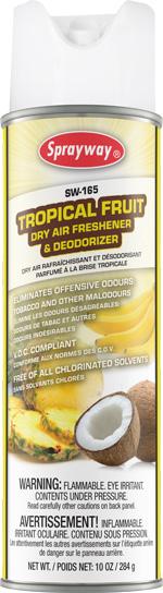 Air Care Handheld SW161 Apple Blossom Dry Air & Fabric Deodorizer SW161 provides immediate deodorization of malodors in the air.