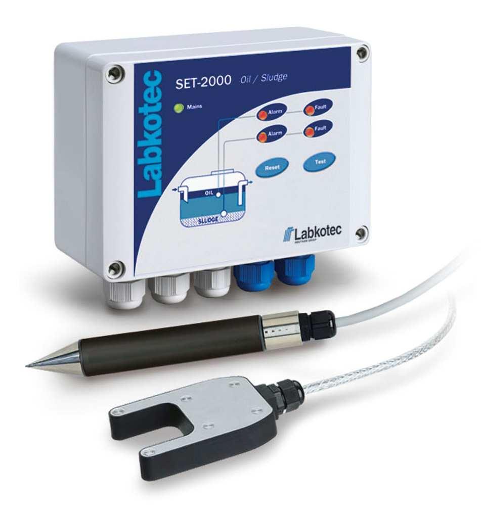 fi 1/14 SET-2000 Oil/Sludge 12 VDC Alarm Device for Oil Separators with