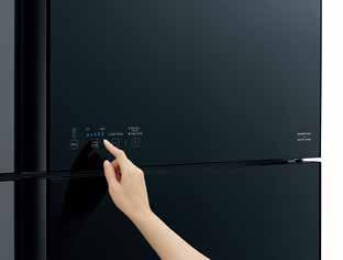 Image Touch Screen Controller Innovative technology is also elegantly incorporated in the door. Flat glass panel controls let you change settings with a simple touch.