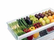 Big, Moisture-Guard Vegetable The vegetable compartment also offers ultra large storage capacity. It s wide, deep and goes back a long way, ready for even big fruits and vegetables.