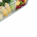 Optimum Perfect Humidity with the Moisture Guard The Moisture Guard on the top of the vegetable compartment ensures indirect cooling to maintain the optimum moisture level.