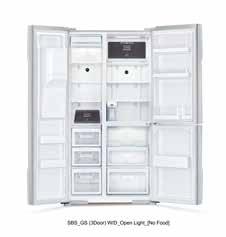 Hitachi Technology for a Supreme Refr Our original and highly advanced Auto Door technology provides a delightfully adding more convenience to the uniquely advanced refrigerator.