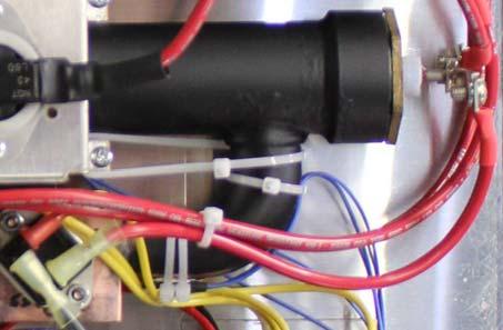 Inlet Thermistor: Disconnect power. Remove cover. Disconnect inlet thermistor wires from the controller.