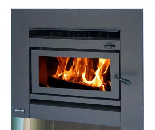 accommodate an insert fireplace with the Masport Zero Clearance (ZC) range of fires - LE5000,