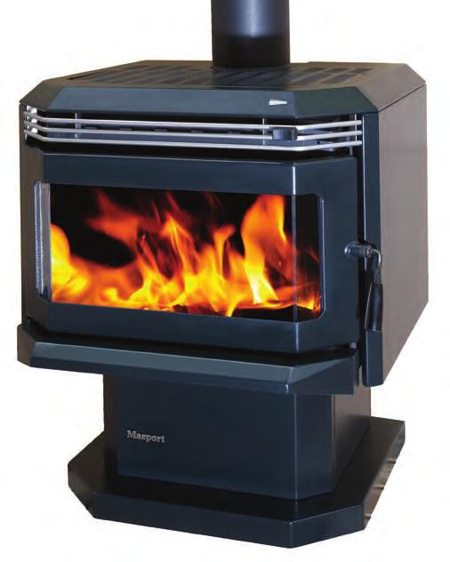 STEEL FREESTANDING - CONVECTION FIRES HESTIA Clean and efficient heat using convection technology.