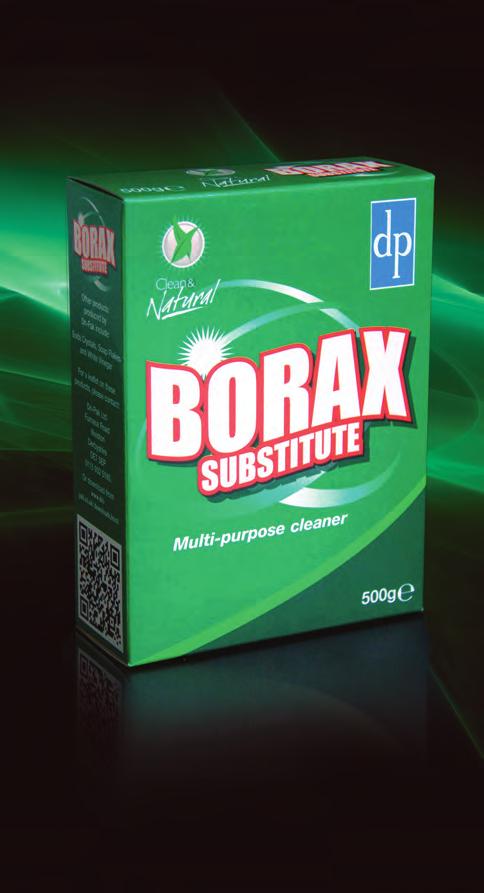 Borax Substitute The EU has re-classified the 'Borate' group of chemicals that Borax belongs to, so it is no longer available as a cleaning and laundry product.