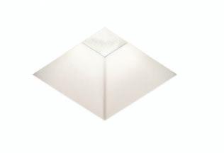Beve Mini - B3SC 3 Square Deep Regress Downlight Field Convertible from Trimless or Millwork to Trimmed Trimmed - B3SCF Trimless - B3SCL Millwork - B3SCM usailighting.