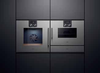 The oven is the clever all rounder of the series, neatly fitting under the worktop or in a high cabinet.