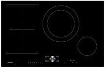 00 Glass ceramic cooktop CE 261 Sturdy stainless steel frame Sensor control with direct selection of output level Glass ceramic cooktop CI 261 Sturdy stainless steel frame Oval roasting zone switches