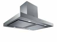 The ventilation 200 series Wall-mounted hood 200 series AW 230 Wall-mounted hood 200 series AW 240 Island hood 200 series AI 240 AW 230 190 Width 90 cm Air extraction/recirculation Delivery with