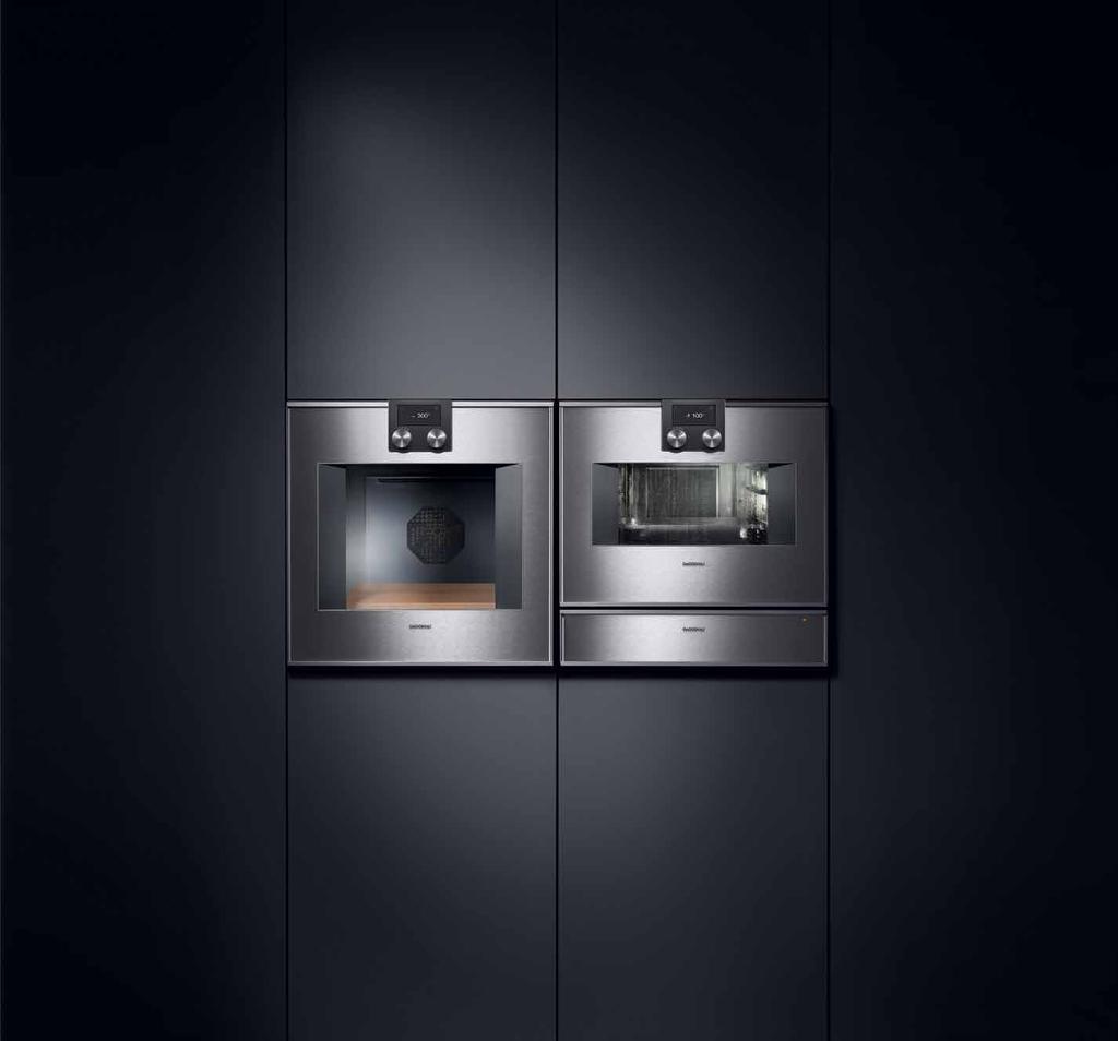 Baking Sleek and handle less, this series is not only beautiful, but also intelligent. The oven being top of its class.