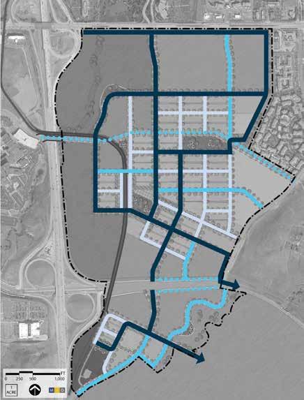 PEDESTRIAN AND BICYCLE CIRCULATION Throughout the City Center there are connections to regional trails as identified in the Walk and Wheel Plan, the City of Lone Tree's pedestrian and bicycle