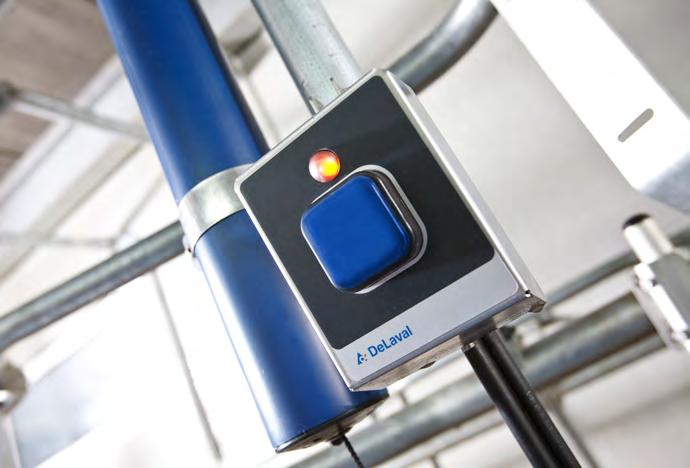 Easy-to-use and evolutionary milking points DeLaval provides a range of milking points: starting with a take-off only option progressing all the way to premium