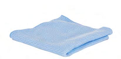 MICROFIBER WAFFLE CLOTHS FEATURED IMAGE: 16X16 Waffle Cloth, M915104B Waffle cloths have a textured finish that is more abrasive than traditional cloths.