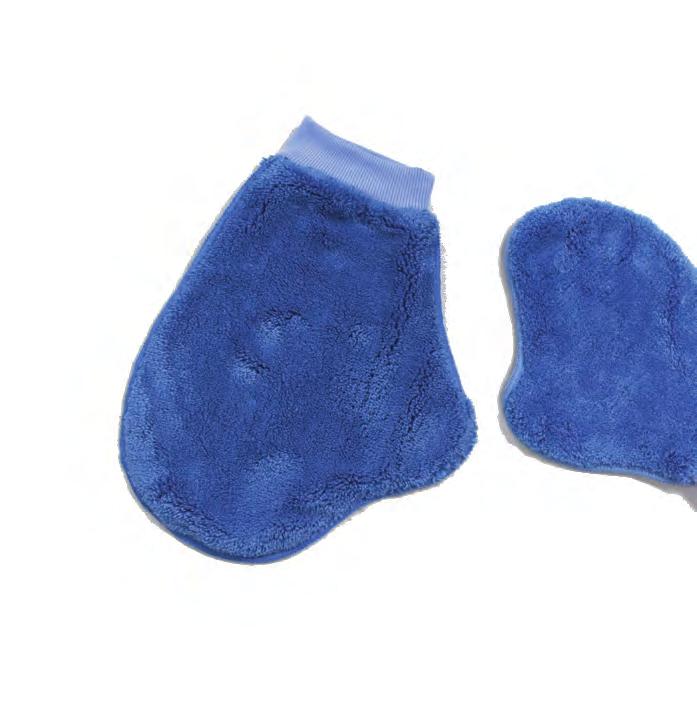 com SPECIALIZED CLEANING DUSTING MITTS WITH THUMB FEATURED IMAGE: Blue Dusting Mitts,