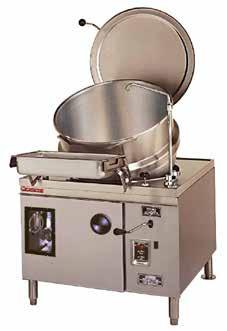 MODULAR BASE TILTING KETTLES ELECTRIC LARGE CAPACITY KETTLES KETTLES Ships from VT This stainless steel cabinet base electric steam kettle is capable of BIG things.