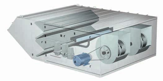 The TSU is specifically designed for providing heating and make-up air for manufacturing facilities and warehouses.