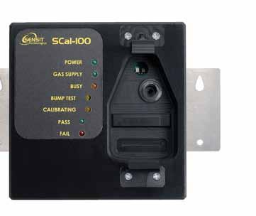 SCAL-100 Calibrates SENSIT P100 Single Gas Monitors, stores data and manages instrument testing compliance.