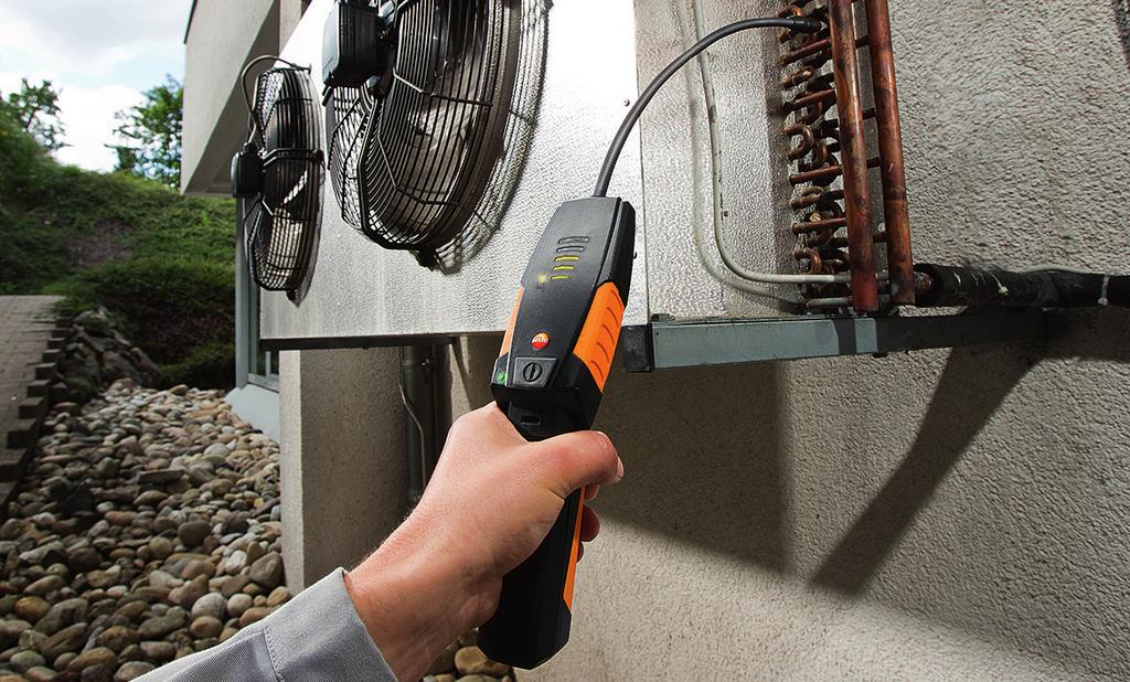 testo 316-3, testo 316-4 Find any leak easily. testo 316-3 and testo 316-4: the leak detectors for all common refrigerants. Leakages in a refrigerant system have serious consequences.