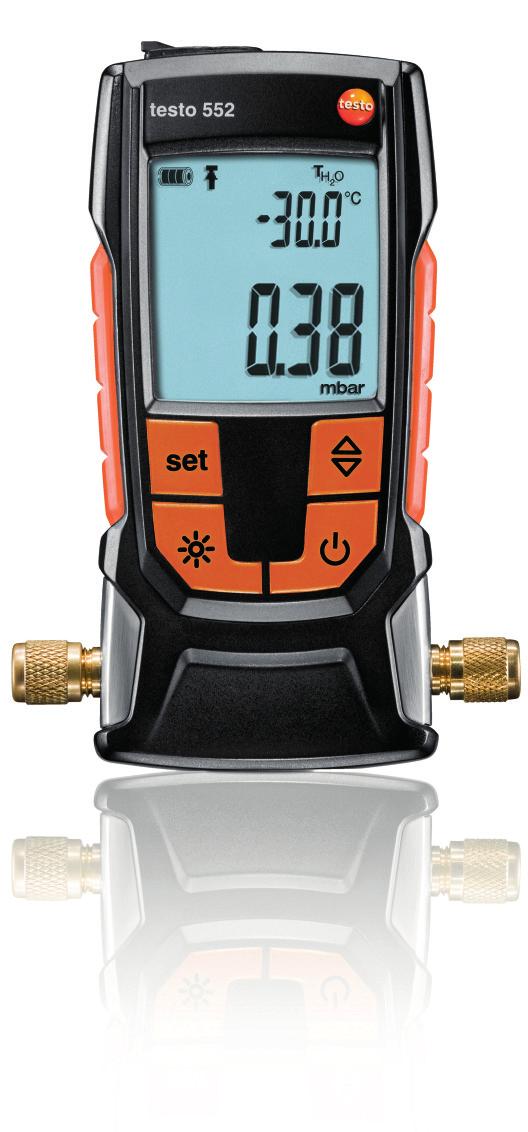 testo 552 Service refrigeration systems. Not the measuring instrument.