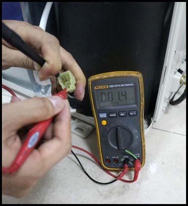 Compressor Checking Measure the resistance value of each winding by using the tester. Fig.