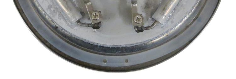 Kettle Plug (P/N 49330EX) Configuration Lock Nut View Thermostat Welded Stud Item Part Description 1 2 3 4 5 6 4 OZ. KETTLE SHELL 4 OZ.
