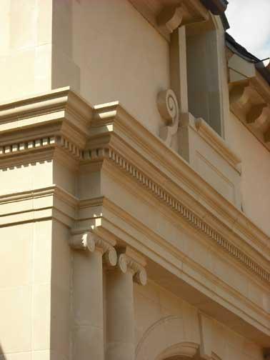 Private Residence Fritchman & Associates Design Excellence Residential How was cast stone critical to the