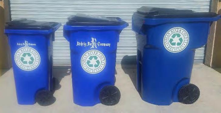 3. Will there be different recycling cart sizes available to homeowners who feel that the standard container (64-gallon) is too small or too large?