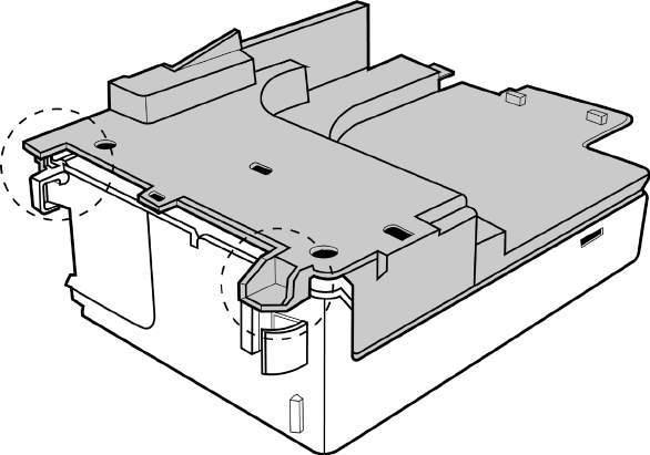 Procedure Illustration 7) Open the two clips on the front of the electric box.