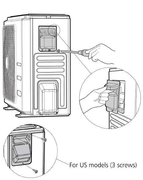 NIN720C2V32, Procedure Illustration 1) Turn off the air conditioner and the power breaker.