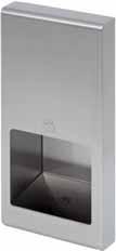 Metal back plate Offers huge advantages for tough conditions compared to the plastic plates of many of our competitors BC 2001 / BC 2001B / BC 2001W Dolphin Velocity High Speed Hand Dryer Available