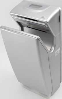 Hot Air Hand Dryers Hot Air Hand Dryers Recessed 26 50 50 26 190 300 117 51 250 26 166 650 513 232 26 50 50 26 489 51 BC 2011 Dolphin Velocity Hand Dryer Two year manufacturer s warranty Robust satin