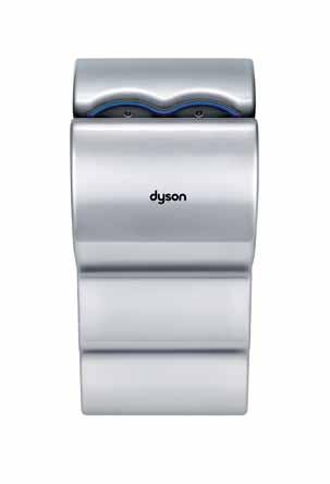 5.2g per dry Low impact on the environment The Dyson Airblade Mk2 hand dryer has a lower