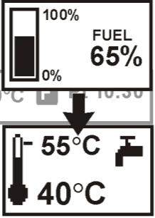 In case the boiler is adapted to burn fuel on additional grate, the feeder or the fan with the feeder may be switched off. The settings are available in: MENU Boiler Settings.