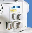 The U-2800 eries is a unison-feed, lockstitch machine with a vertical-axis large hook which is provided with