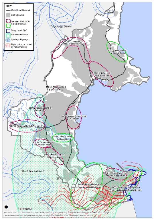 Appendix 2 Protected Species and Sites of Importance In this Appendix for ease of quick reference: a) Greater Horseshoe Bat strategic flight paths and sustenance