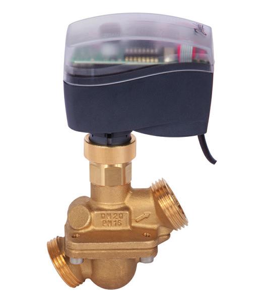 Combining the control function, pressure independency and flow limitation all in one valve saves in purchasing individual valves and reduces valuable time.