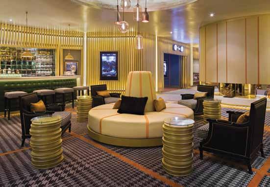Opened to the public on June 7, 2014, Embassy Diplomat Screens is a club-like destination for socializing and viewing films in a chic and intimate setting, featuring two elegant lounges, a celebrity