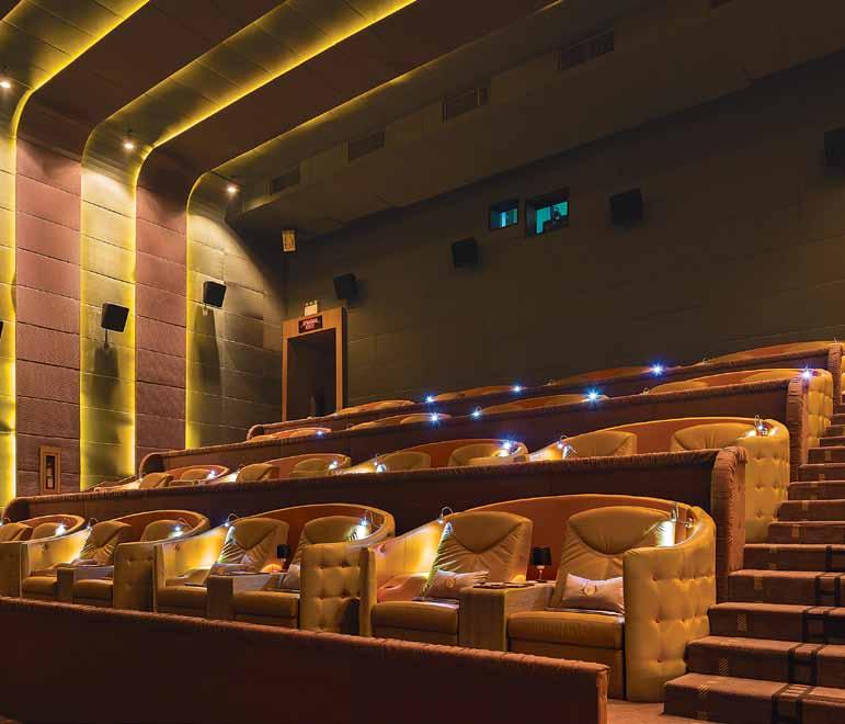 the experience of going to the movies and create a very exclusive venue, says Diego Gronda, Managing and Creative Director of Rockwell Group Europe.