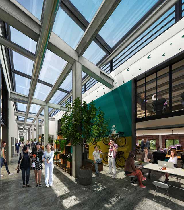 The cutting edge architecture, external and internal amenity spaces and high quality landscaping will ensure that Unity Campus is a place where people feel energised, connected