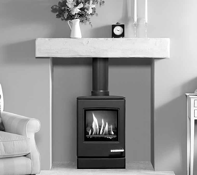 Yeoman CL Range Conventional Flue Log Effect Stove With Upgradeable Control Valve Instructions for Use, Installation and Servicing For use in GB, IE (Great Britain and Republic of Ireland) IMPORTNT