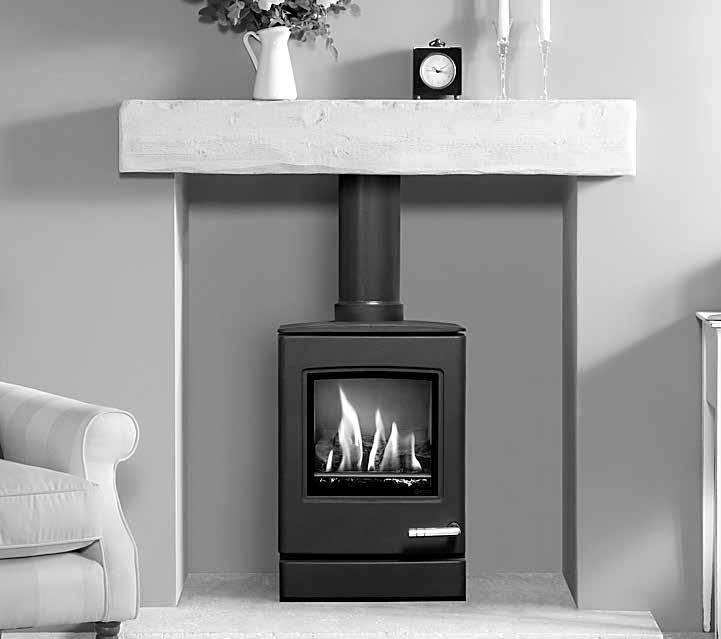 Yeoman CL Range Balanced Flue Log Effect Stove With Upgradeable Control Valve Instructions for Use, Installation and Servicing For use in GB, IE (Great Britain and Republic of Ireland) IMPORTANT THE
