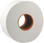 TWO-PLY & ON-PLY JUMO ROLLS. Universal athroom Tissue Jumbo tissue conserves storage space as each roll is equal to 5.3 rolls of standard roll tissue.