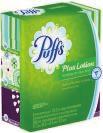 . Puffs acial Tissue Quality softness, strength and absorbency. To comfort all of your noses in need, a box of Puffs is the right choice indeed. White. 180 tissues per box. 24 boxes per case.