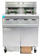 OCF30 Fryers 40% Less Oil, 10% Less Energy, Outstanding Results Frymaster s OCF30 open-pot, oil-conserving fryers offer the next generation of cost savings and Green benefits to the industry.